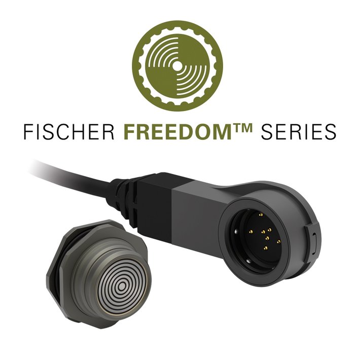 Una innovadora tecnología FACILITA la conectividad: fácil acoplamiento, fácil limpieza, fácil integración, gracias a los nuevos productos Fischer FreedomTM Series